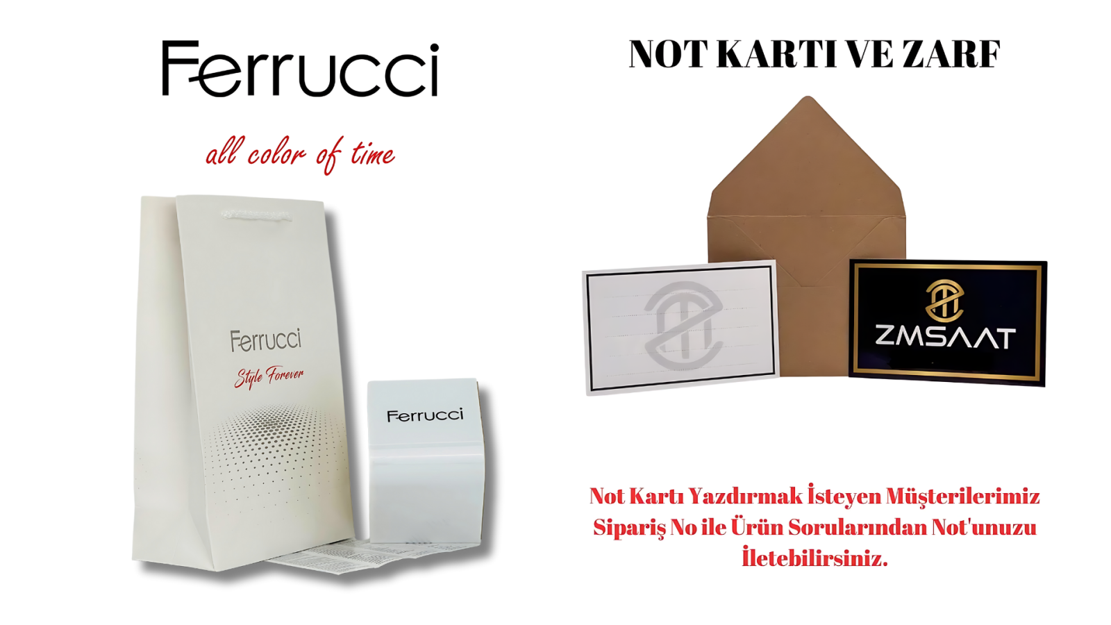 Ferrucci Erkek Kol Saati - ZMFer180 | Çelik Kasa & Çelik Kordon